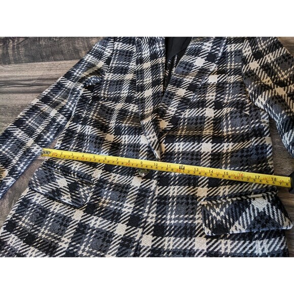 Elie Tahari Tweed Blazer XS Wool Blend Preppy Old Money Houndstooth NWT $325 - Picture 12 of 12